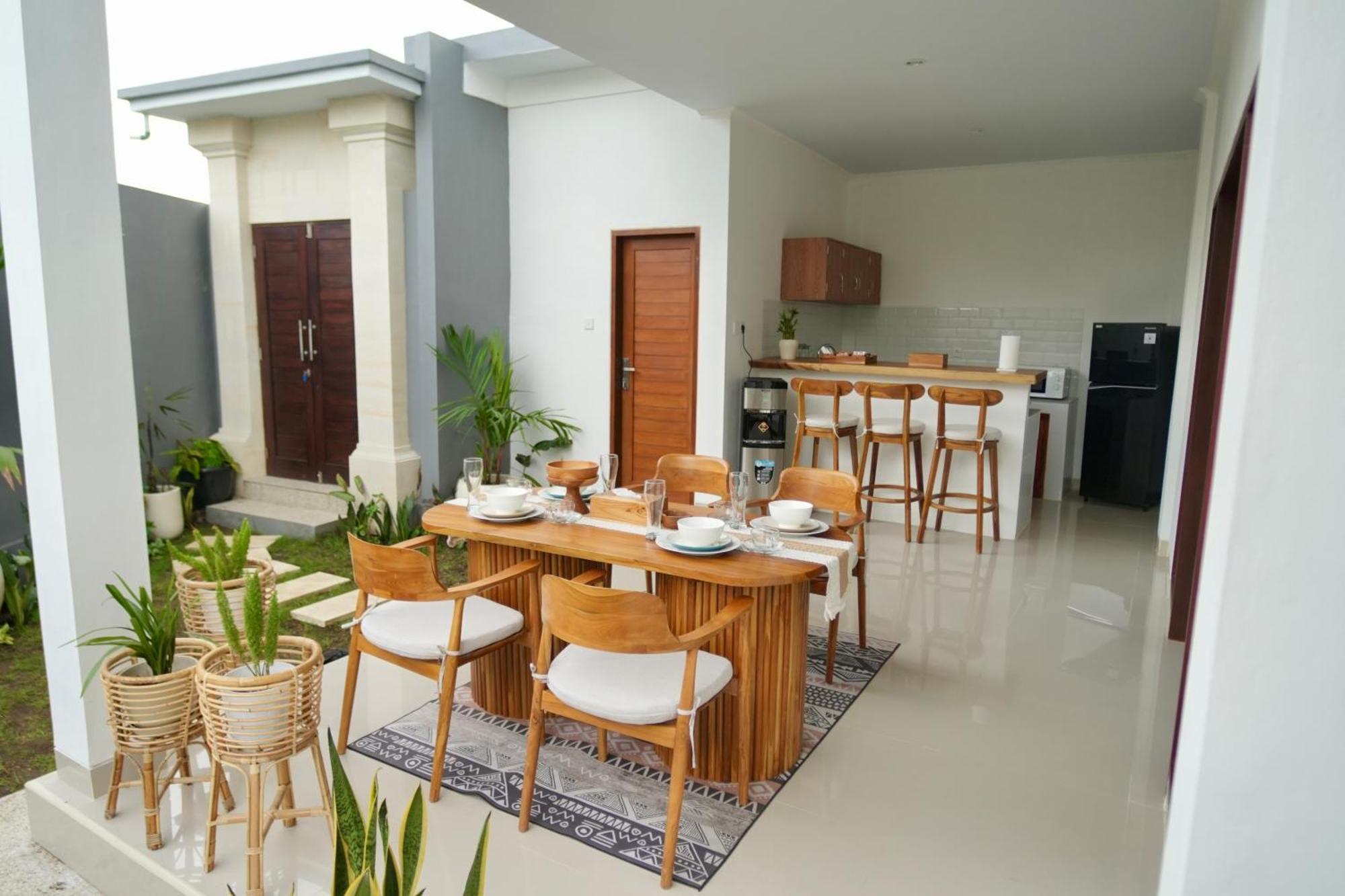 Villa In Seminyak Villa Mitra Dua Ricefield View Relax ケロボカン エクステリア 写真