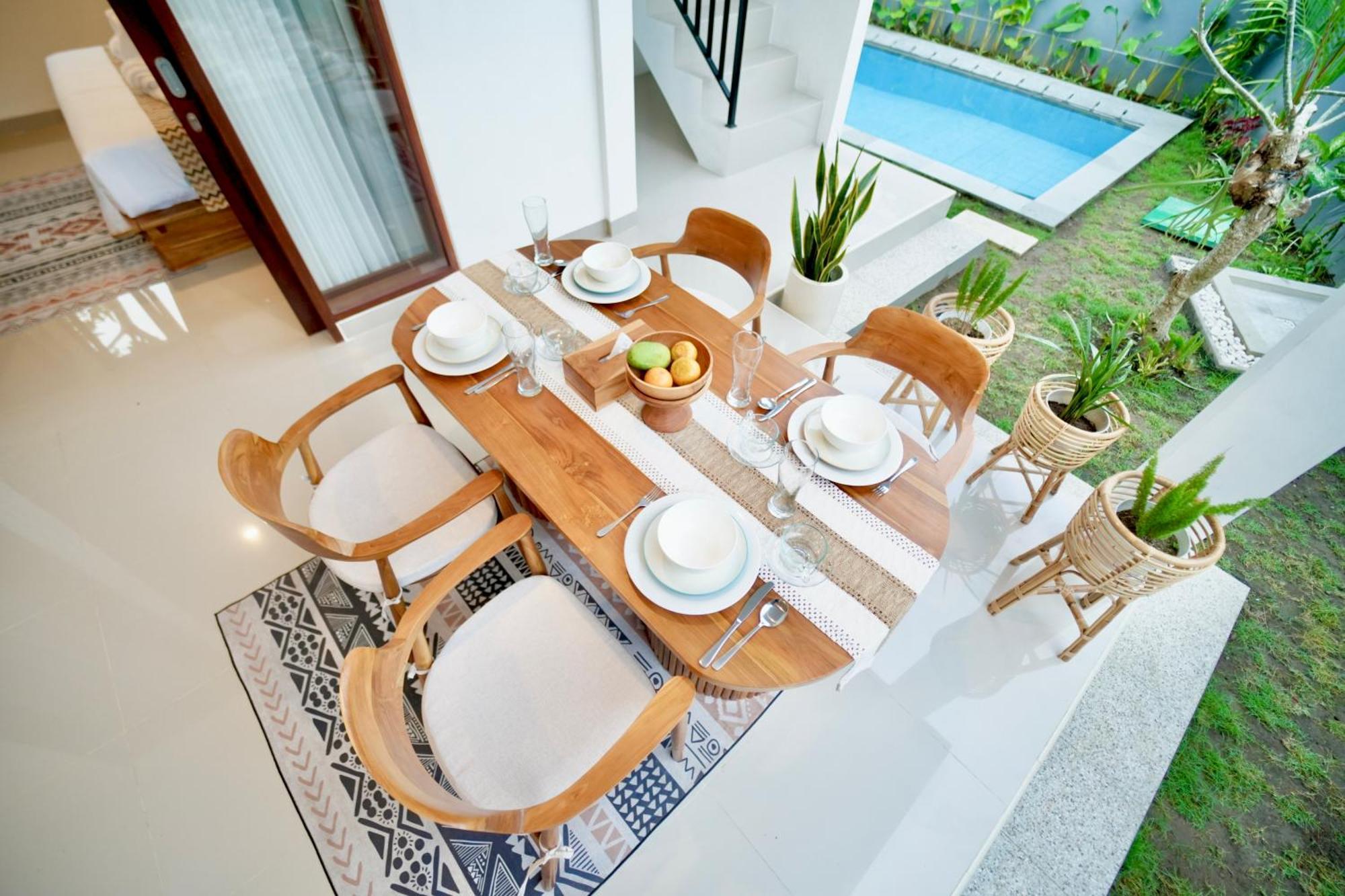 Villa In Seminyak Villa Mitra Dua Ricefield View Relax ケロボカン エクステリア 写真