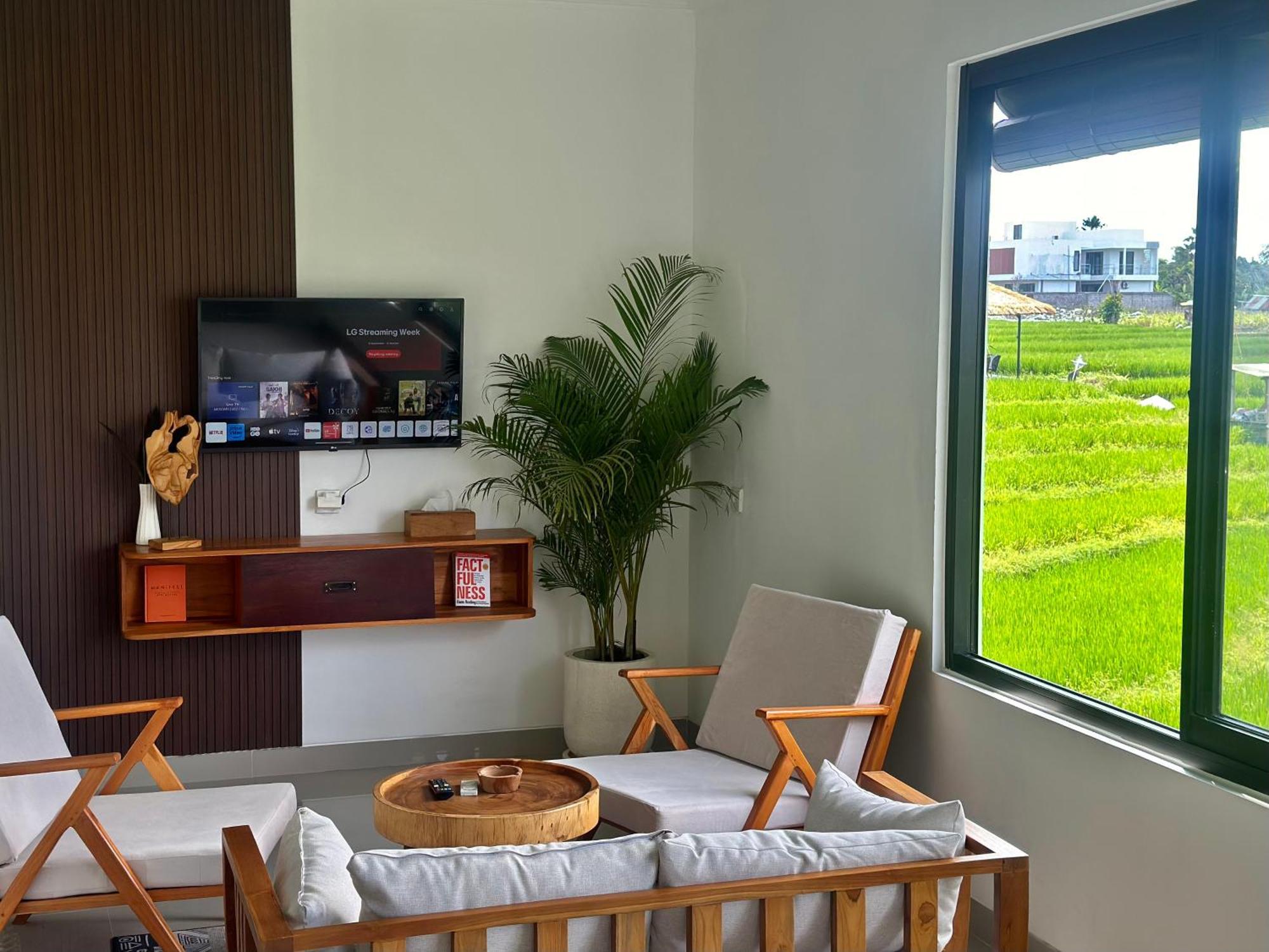 Villa In Seminyak Villa Mitra Dua Ricefield View Relax ケロボカン エクステリア 写真